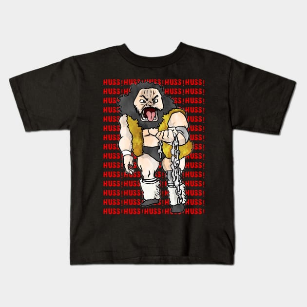 HUSS! Kids T-Shirt by TigerMask81